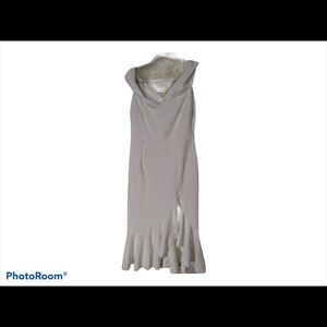 White off the shoulders dress